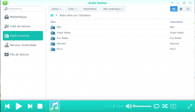 Liste Radio Audio Station